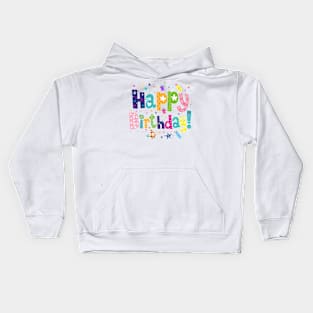 Happy Birghtday Kids Hoodie